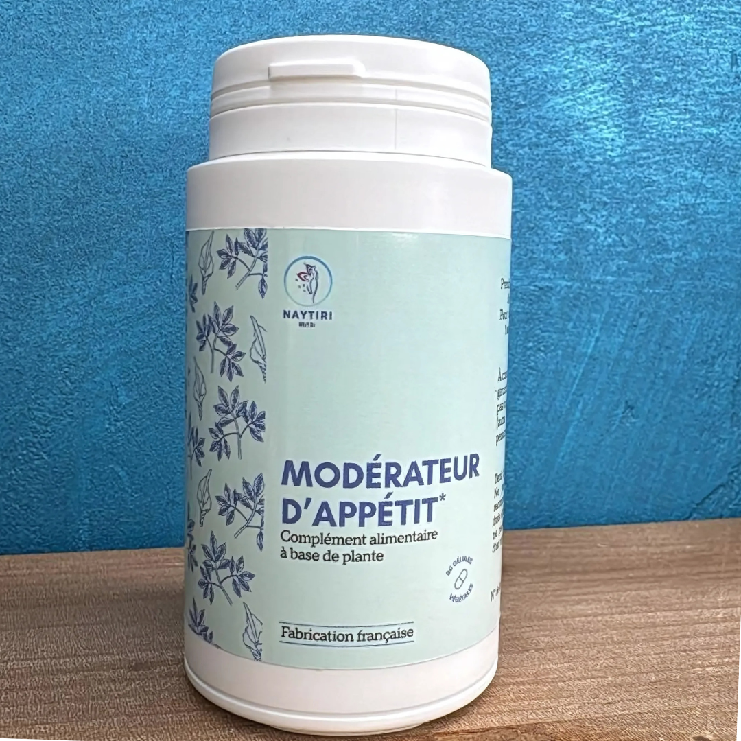 MODÉRATEUR D’APPÉTIT – Poudre et gélules pour limiter la sensation de faim